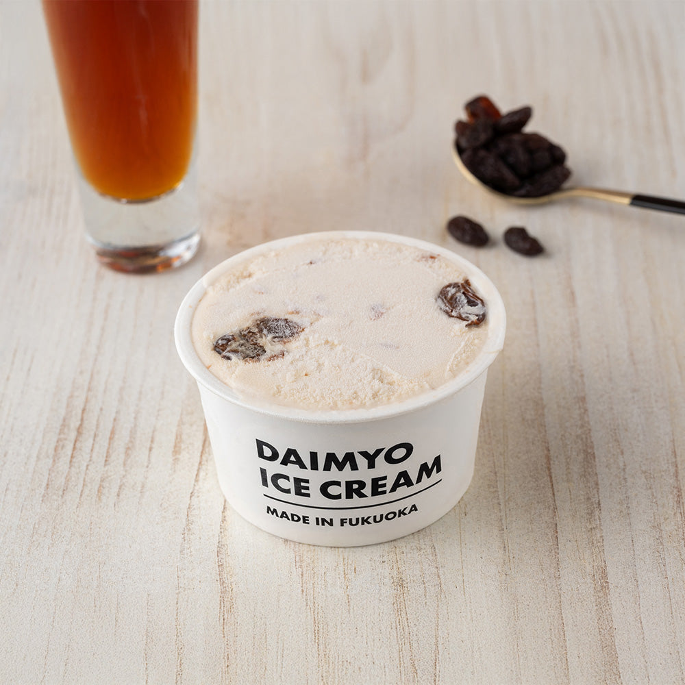 ラムレーズンアイスクリーム – DAIMYO SOFTCREAM